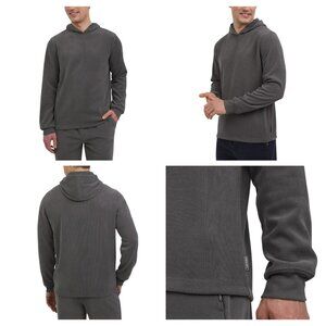 Eddie Bauer Men’s Lounge Hoodie Color: Gray